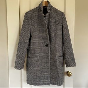 Levi’s Plaid Wool Coat